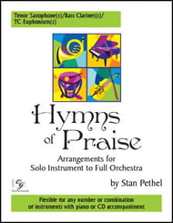 Hymns of Praise Tenor Sax / Euphonium TC/ Bass Clarinet Book Only cover